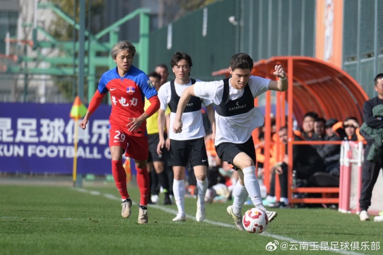  熱身賽：奧斯卡、楊一虎破門，馬鎮(zhèn)撲點，云南玉昆1-1平梅州客家