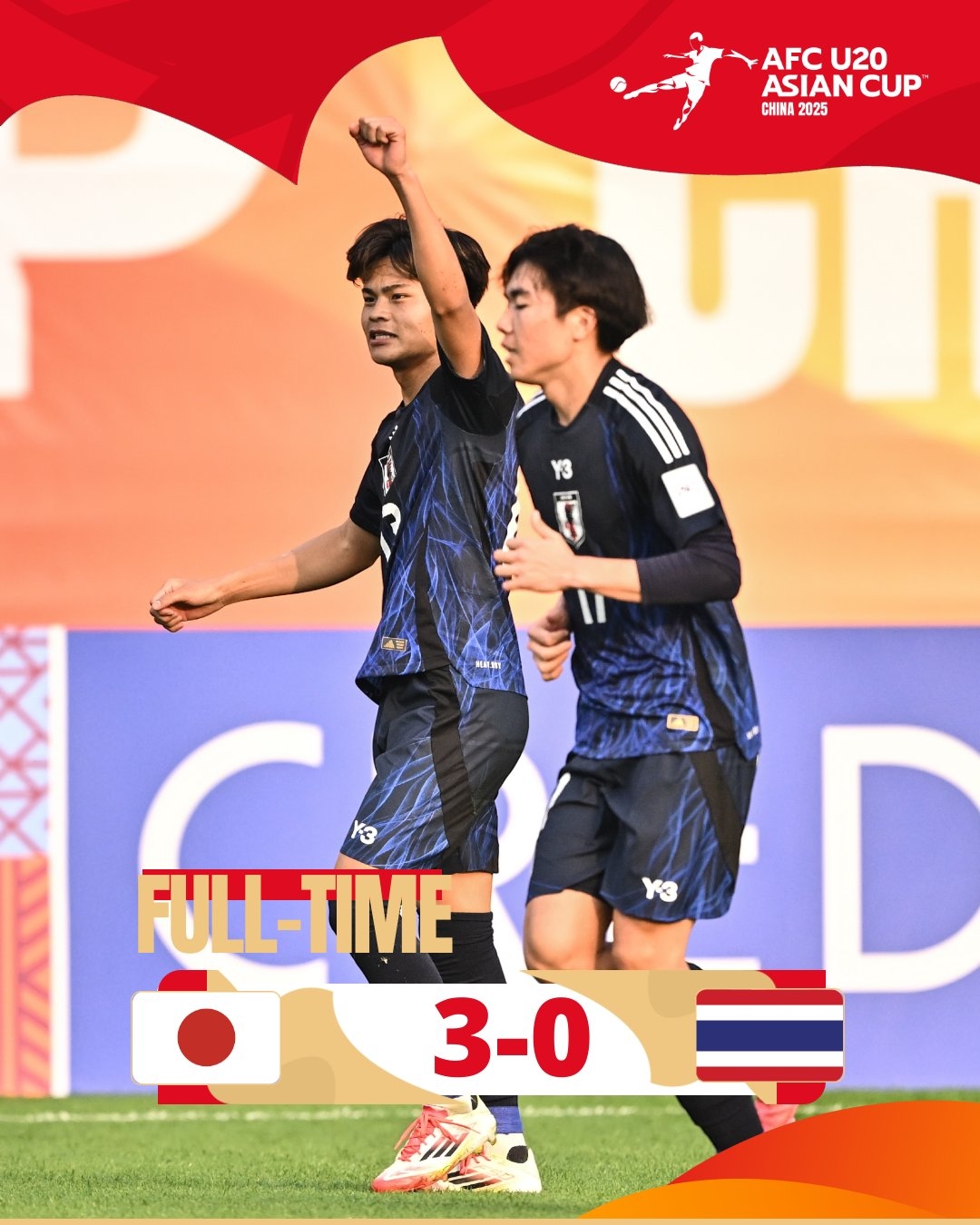  日本U20主帥賽后：雖然全取三分，但球隊(duì)各方面都有待提升